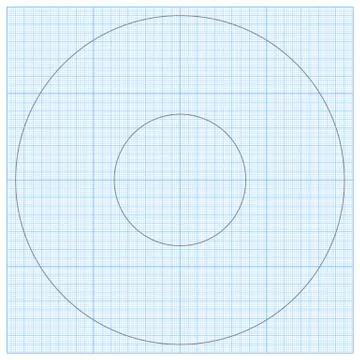 Texture plotting paper Stock Illustration