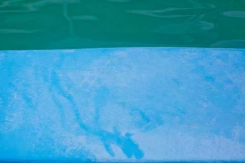 Texture, pool, blue Stock Photos