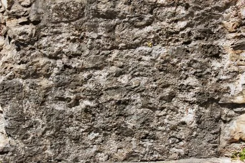 The texture of the portion of the surface of an ancient wall Stock Photos