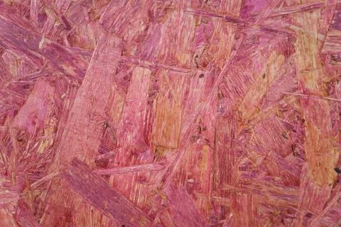 The texture of the pressed panel made of wood shavings. Stock Photos