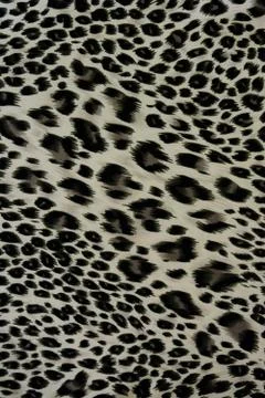 Texture of print fabric striped leopard for background Foto stock
