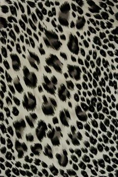 Texture of print fabric striped leopard for background Stock Photos