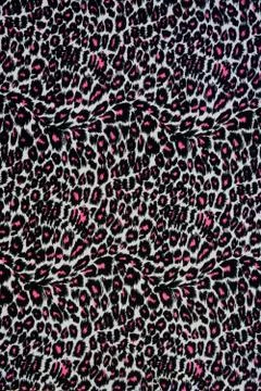 Texture of print fabric stripes leopard for background Stock Photos