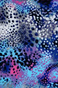 Texture of print fabric stripes leopard for background Stock Photos