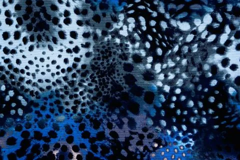 Texture of print fabric stripes leopard for background Stock Photos