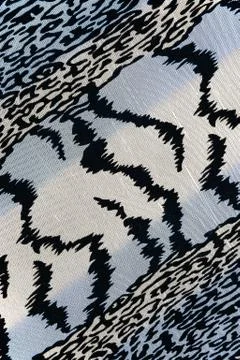 Texture of print fabric stripes leopard Stock Photos