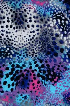 Texture of print fabric stripes leopard for background Stock Photos