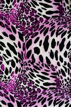 Texture of print fabric stripes leopard for background Stock Photos