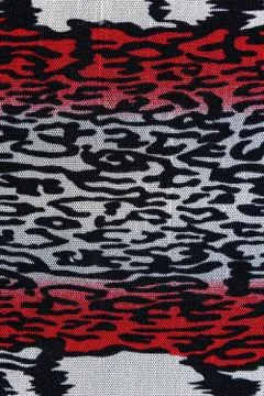 Texture of print fabric stripes leopard Stock Photos