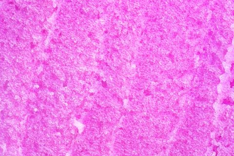 Texture of raspberry salt scrub, closeup. Texture of body scrub - smudges with Stock Photos