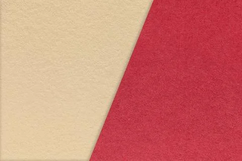 Texture red, beige paper background, half two colors. Geometric template fo.. Stock Illustration