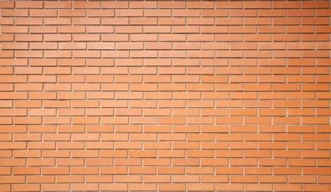 Texture of red brick wall as background Stock Photos