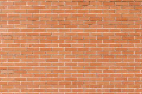 Texture of red brick wall for background Stock Photos