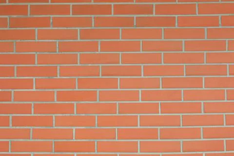 Texture of red brick wall as background 스톡 사진