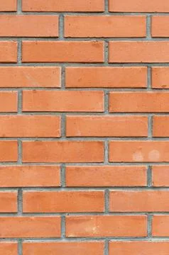 Texture of red brick wall. Background and texture Foto stock