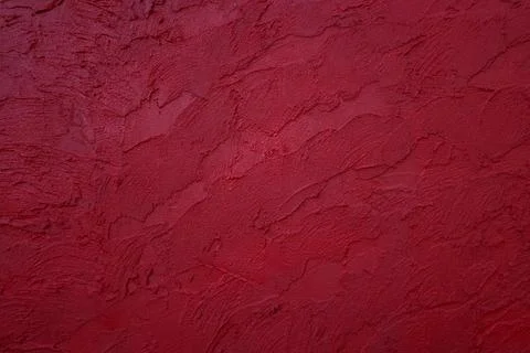 Texture of red concrete wall, background red paint, background Stock Photos