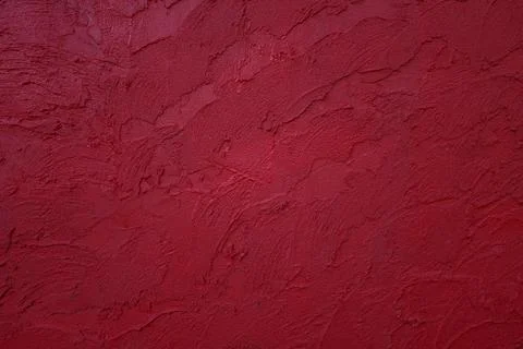 Texture of red concrete wall, background red paint, background Stock Photos