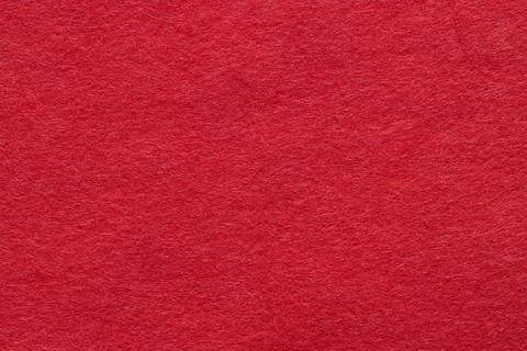 Texture of red felt close-up, close-up. Handicraft concept, crafts, DIY, do i Stock Photos