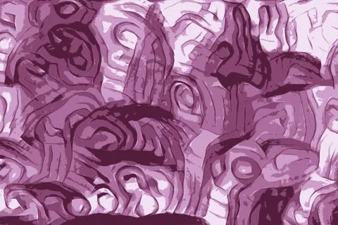 Texture of red onions chopped in small pieces Stock Illustration