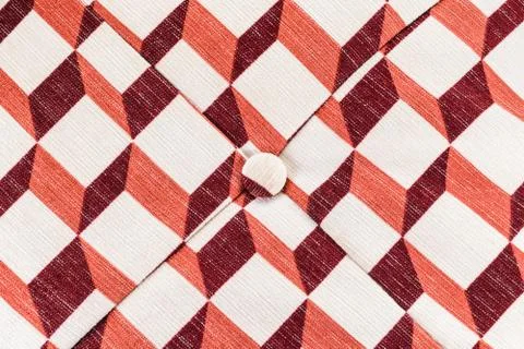 Texture of red pillows Stock Photos