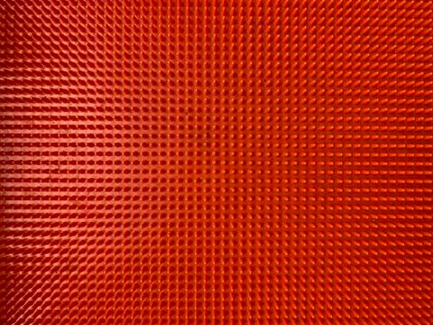 Texture,of red plastic with pimples close up, abstract background Stock Photos