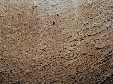 Texture of red refractory clay plaster Stock Photos