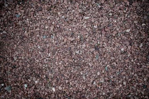 Texture, red rubble Foto stock