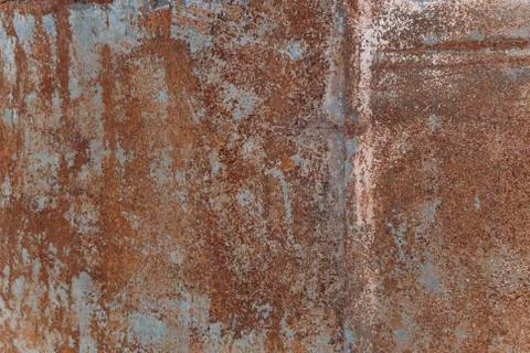 The texture of red rusty metal. Stock Photos