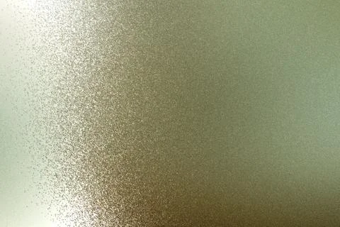 Texture of reflection on rough light brown steel wall, abstract background Stock Photos