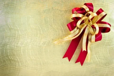 Texture with ribbon Stock Photos