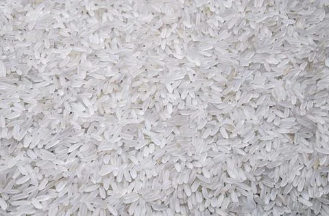 Texture of rice grains close - up as background Stock-Fotos