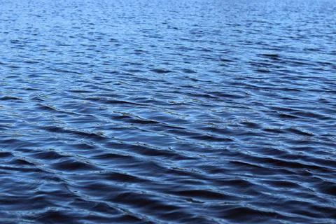 Texture ripples lake Stock Photos