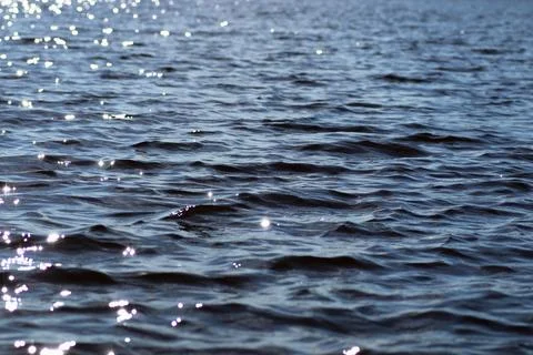 Texture ripples lake Stock Photos