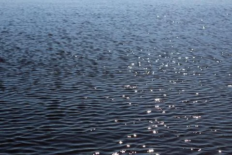 Texture ripples lake Stock Photos