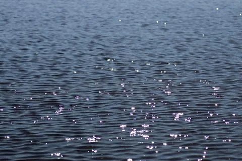 Texture ripples lake Stock Photos