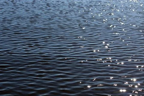 Texture ripples lake Stock Photos
