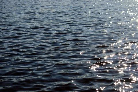 Texture ripples lake Stock Photos