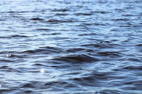 Texture ripples lake Stock Photos