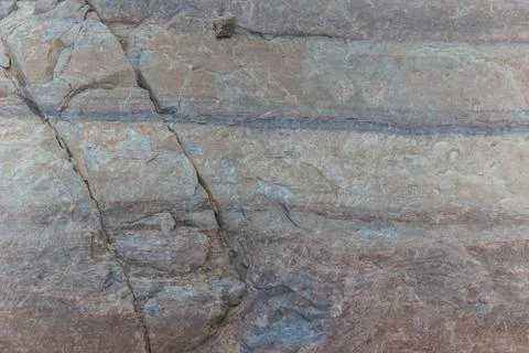 The texture of a river boulder Stock Photos