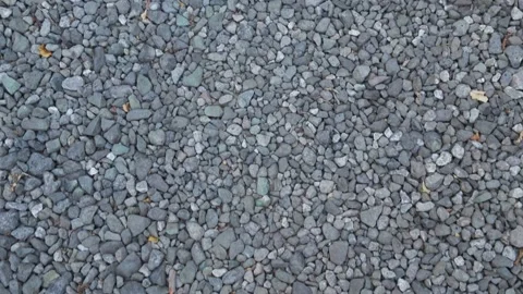 Texture of road made of small gray stones with slight camera movement. Stock-Footage 282168979
