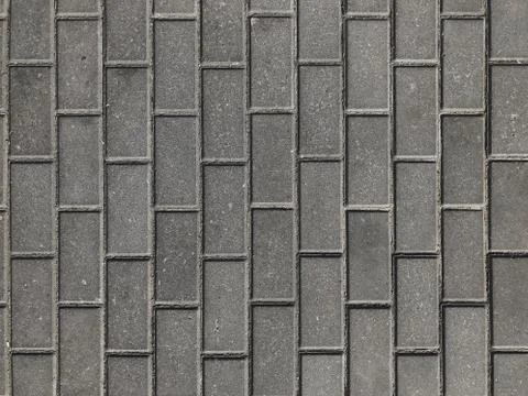 Texture of road tiles with herringbone pattern Stock Photos