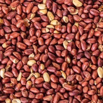 Texture of roasted peanuts close-up Stock Photos