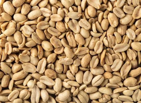 Texture of roasted peanuts closeup Stock Photos