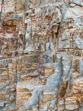 Texture of the rock, close-up. Abstract background for design. Stock Photos