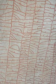 Texture of the rok runestone Stock Photos
