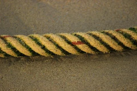 The texture of the rope Stock Photos