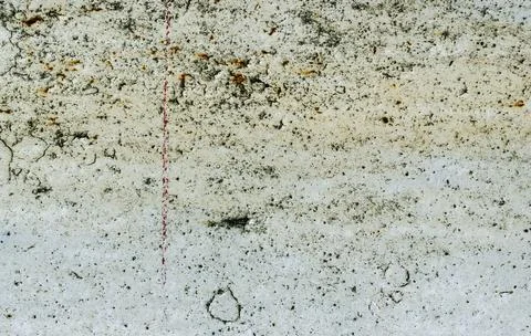 Texture of a rough metal surface with traces of peeling paint. Stock Photos