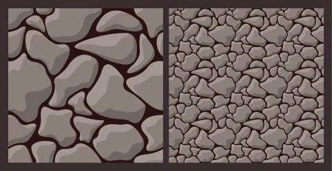 Texture with rough stone Stock Illustration