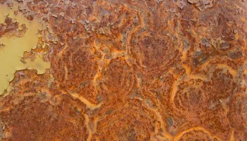 Texture rust and paint Stock Photos