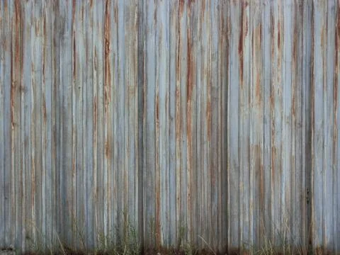 Texture rust iron corrugated Foto stock